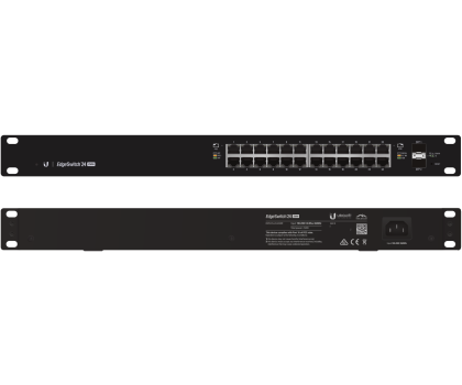 Switch UBIQUITI Switch L2/L3 24x1GbE 2xSFP PoE 250W ES-24-250W